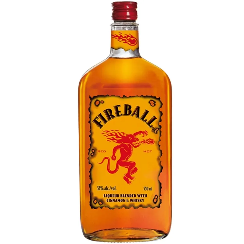 Licor De Whiskey Fireball Canela - 750ml